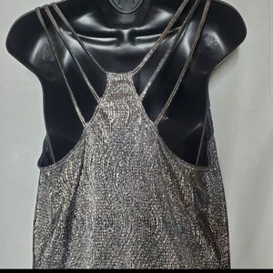 Rock & Republic Tops - Metallic Rock&Republic Racer Back Tank Size Large Rock & Republic Tops - Metallic Rock&Republic Racer Back Tank Size Large